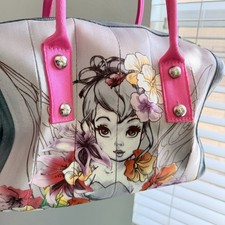 Harvey&rsquo;s Seatbelt Marilyn Tink Satchel Tinkerbell Disney Shoulder Bag Pink