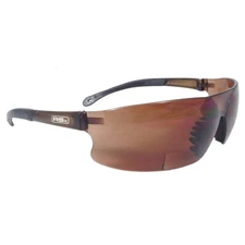 RSB-415 Rad-Sequel RSx Lightweight Bi-Focal Glasses , Coffee Polycarbonate Lens