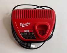 Genuine Milwaukee 48-59-2401 M12 12V Lithium Ion Battery Charger 12 Volt