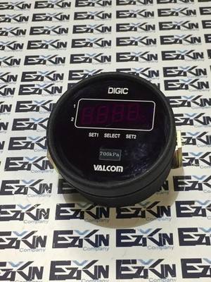 Valcom VPC(IS)-P-700KPAW-2VA(HL)-4 Digic Digital Pressure Indicator 