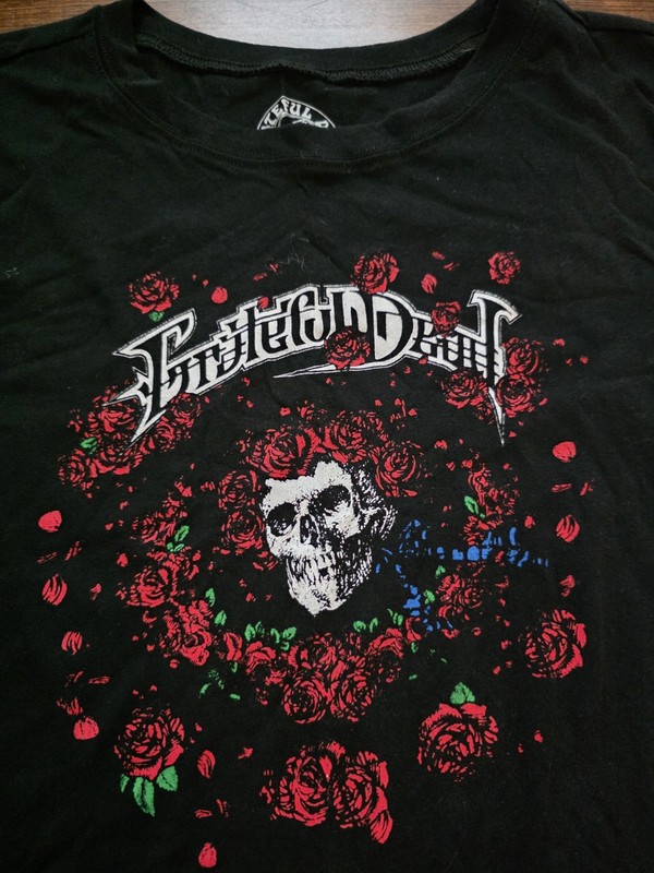 NEW Torrid Grateful Dead Classic Fit Cotton Crew Tee NWT Size 0 LARGE 