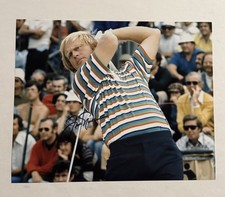 JACK NICKLAUS HAND SIGNED 8x10 PHOTO LEGENDARY GOLFER AUTOGRAPHED RARE COA