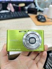 SONY Cyber Shot DSC-W320 Digital Camera 4x Zoom 14.1MP English GREEN