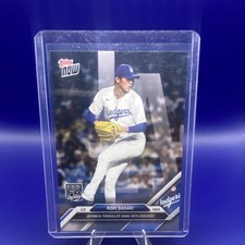 Topps 2024 Now Off-Season Roki Sasaki Dodgers OS-13 Japanese Fireballer