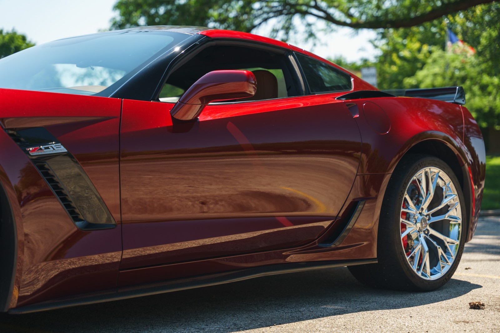 2016 Long Beach Red Metallic Tintcoat Chevrolet Corvette   | C7 Corvette Photo 8