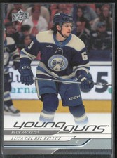 2024-25 UD Series 1 Luca Del Bel Belluz 214 Young Guns RC