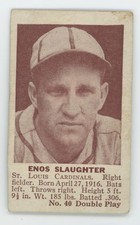 Top 10 Enos Slaughter Baseball Cards 28
