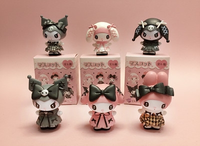 Kuromi & My Melody Sanrio Gothic Lolita Fashion Blind Box Figurine Collectible