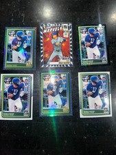 2025 Donruss Evan Carter Lot of 6 (Marvels, Black Circles +) #77 Texas Rangers
