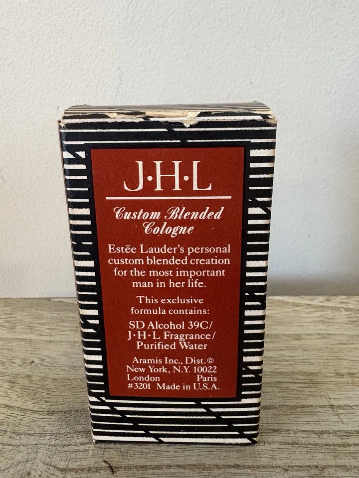 De Colección JHL Custom Cologne por Estée Lauder 1.7floz50 ml Raro Caja Descatalogada Foto 2 de 4