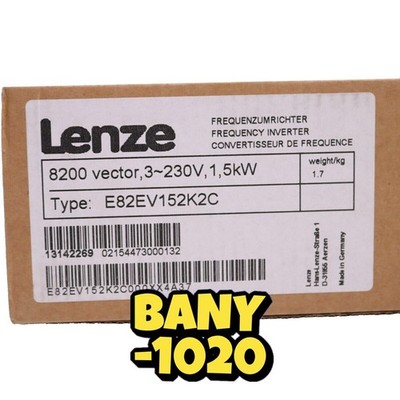 E82EV152_2C NEW LENZE E82EV152K2C Inverter Drives 8200   1.5kW us free tax #am