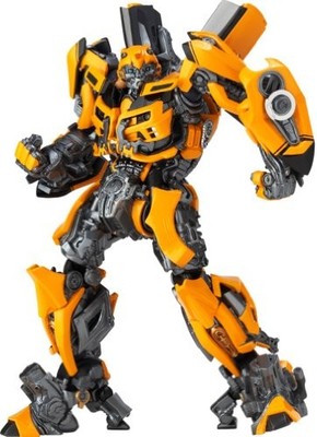 SCI-FI Revoltech 038 Transformers Dark of the Moon Bumblebee Non-scale Figure