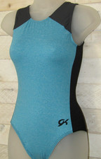 GK Leotard Unique Crisscross Back Gymnastics AXS Adult XS