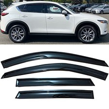 Tape On Window Visors Rain Guards Smoke Side Car Window 2017-2023 CX-5