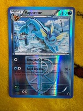 Vaporeon Plasma Freeze 20/116 Reverse Holo Pokémon TCG