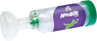 The Original Aerokat Feline Aerosol Chamber Inhaler Spacer for Cats and... 