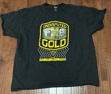 WWE Adam Cole Undisputed Gold Shirt 3XL