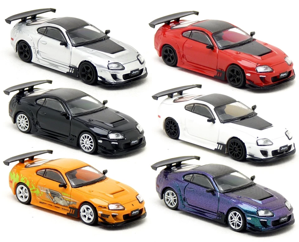 MC Micro City 87 Herpa - Toyota Supra JZA80 Japan Tuning - zur Auswahl 1:87 H0