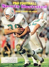 September 17, 1973 Larry Csonka Miami Dolphins Sports Illustrated September 17, 1973 Larry Csonka Miami Dolphins Sports Illustrated