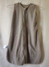 Sleep Sack Unisex Baby Solid Gray Cozy Fleece Zip Sleep Sack 0-12 Month 16-24 lb