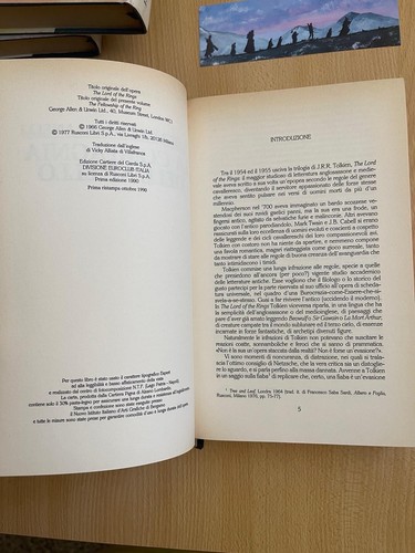 J.R.R. Tolkien Il Signore Degli Anelli Trilogia Edizione Euroclub Rusconi 1990 - Foto 21 di 24