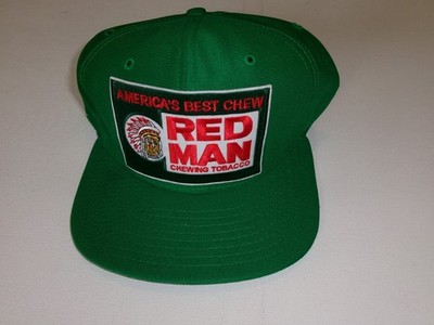 RED MAN REDMAN NEW ERA  USA MADE   90S   SNAPBACK    HAT CAP VINTAGE M2