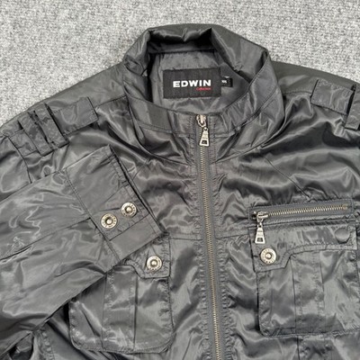 Edwin Collection XL Black Lightweight Full Zip Jacket Long Sleeve Japan Men's