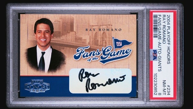 Ray Romano AUTO Fans of the Game 2004 Playoff Honors “Everybody Loves Raymond”