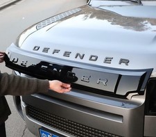 For Land Rover Defender 2020-2025 Black Hood Sand Guard Protection Cover Trim For Land Rover Defender 2020-2025 Black Hood Sand Guard Protection Cover Trim