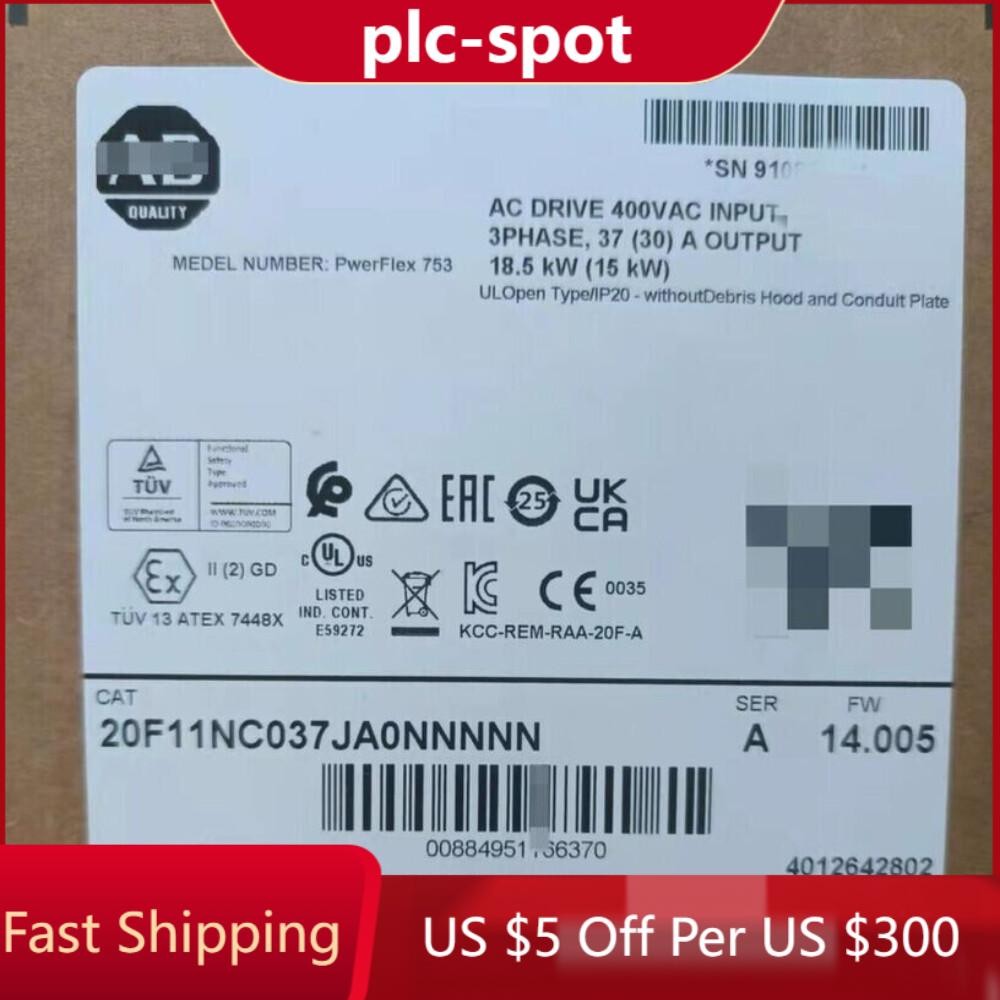 20F11NC037JA0NNNNN Allen Bradley Inverter 20F11NC037JA0NNNNN US Free Tax