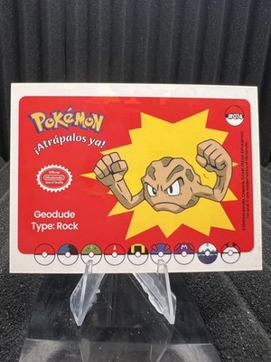 Geodude #74 - Cracked Ice Holo - Who's That Pokemon 2025 - Pokemon