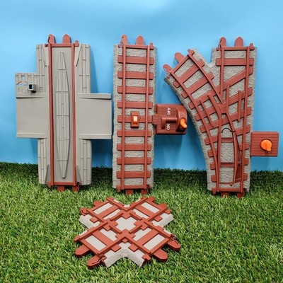 1988 Playskool Express Train Track ON/OFF,  SPLIT, Crossing, Criss-Cross - Lot 4