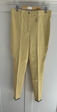 Barrakan Jodpurs Breeches Trousers Horse Riding Show Size 48 Beige Yellow