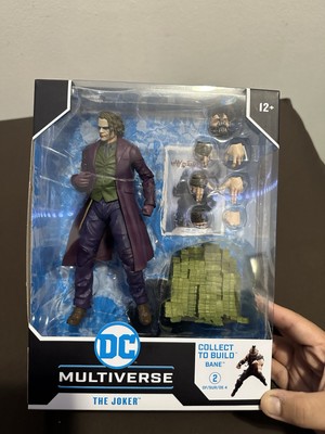 NIB McFarlane DC Multiverse The Dark Knight Trilogy  Joker Heath Ledger Figure 