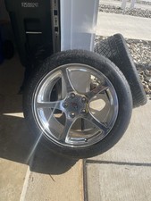 1997-2004 Chevrolet Corvette Wheels Oem 5 Spoke Chrome Wheels Set Of 4