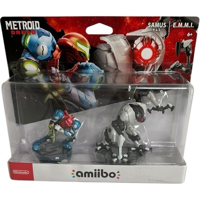 Metroid Dread Amiibo - Samus & EMMI Set E.M.M.I - 2 Pack Figures | NEW 