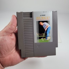Jack Nicklaus' Greatest 18 Holes of Golf (Nintendo NES) - PROBADO CON MANUAL