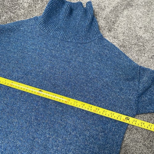 Elk Jumper Womens Size S/M Knit Wool Blend Long Sleeve Turtle Neck Ladies - Picture 9 of 14