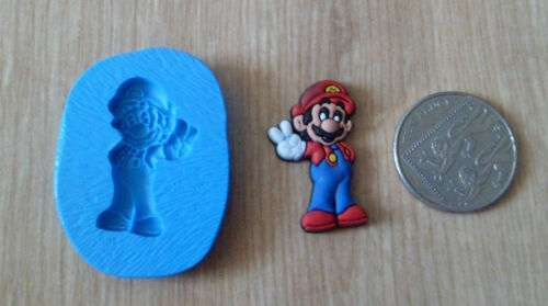 NEW MARIO  MOULD MOLD SUGARCRAFT FIMO POLYMER CLAY - Picture 1 of 1