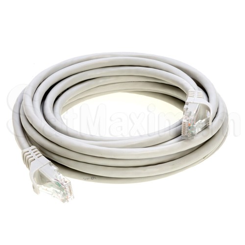 CAT6 Patch Cord RJ45 Ethernet Cable for Network Internet Router Modem Gray Lot - Picture 24 of 50