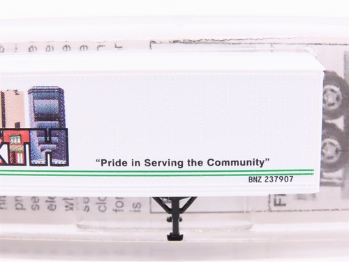 N Scale Micro-Trains MTL 67160 BNZ BN Intermodal Fort Worth 45' Trailer - Picture 3 of 6