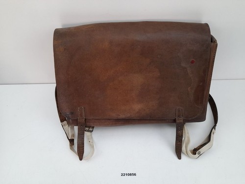Schulranzen Leder Schule Lederranzen um 1920 alt antik #2210856 - Bild 4 von 11