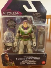 Brand New Mattel Buzz Lightyear Crystal Grade Figure Disney Pixar Lightyear 2022
