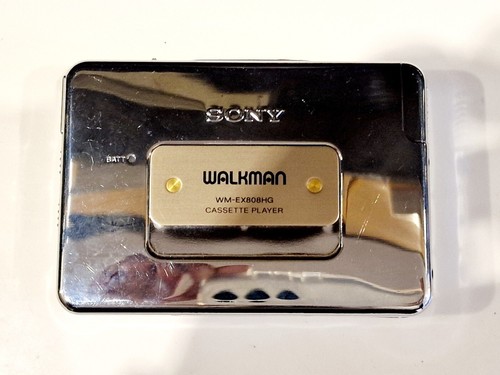 Sony Walkman WM-EX808HG Limited Edition Mirror Chrome Cassette Player, working - Picture 22 of 24