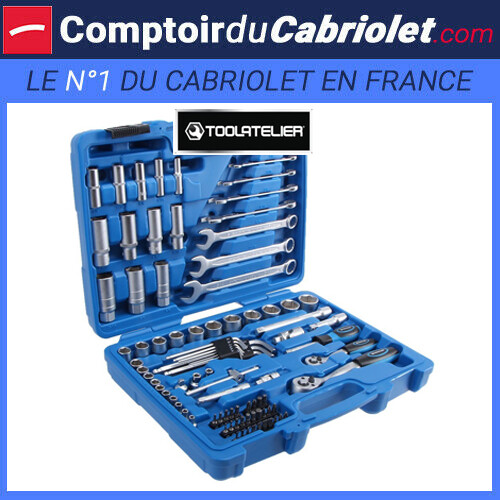 Coffret d'outils en pouces ToolAtelier pour restaurer les motos vintage