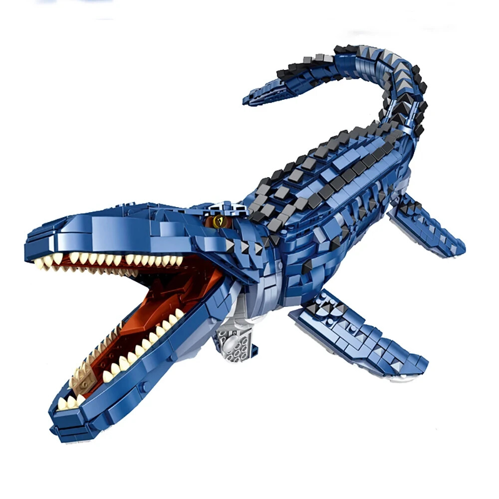 Mosasaur dinosaure jeu de construction de 1859 pièces avec notice PDF