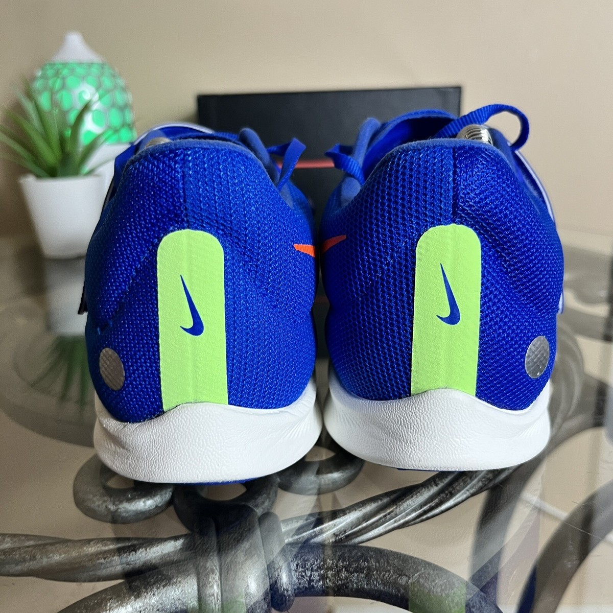 ✅ Nike Zoom Rival‎ Track Field Jump Spikes Blue Orange DR2756-400 Men Sz 9.5 Nike Zoom Rival Track & Field Jump Men main image 2