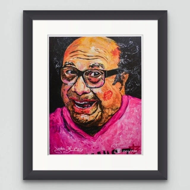 Danny Devito Frank IASIP Edición Limitada 11x14 Lino Bellas Artes Impresión Firmada/300 Foto 2 de 3