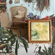 Vintage Graphic Art Tile Trinket Box by Kimberly Enterprises, 2.5in square