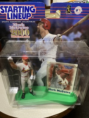 Mark McGwire 2000 Commemorative St. Louis Cardinals Starting Lineup Figure Card